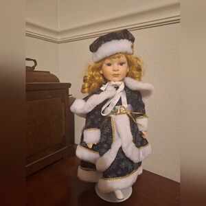 Vintage Porcelain Doll